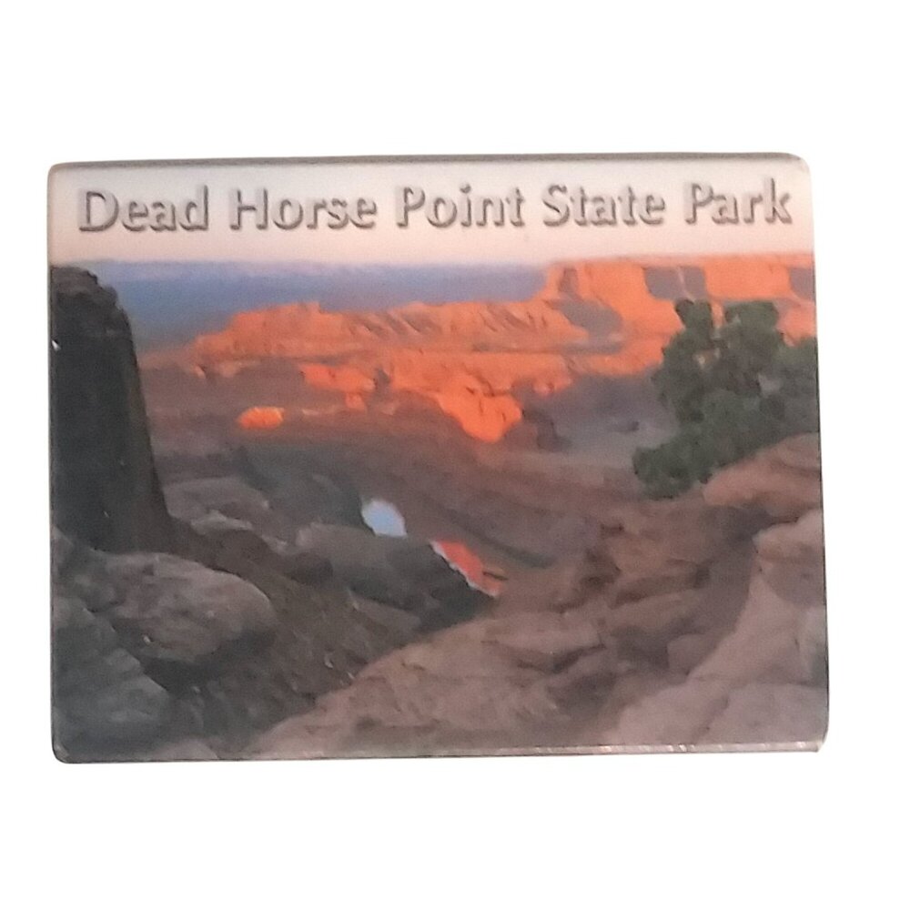Dead Horse Passing Colorado Landscape Travel Fridge Magnet Souvenir